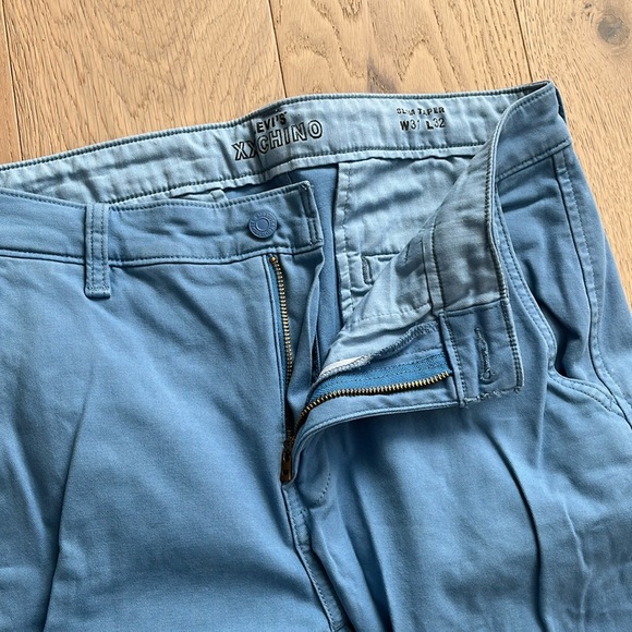 Levi’s XX CHINOS Slim Taper Pants W31 L32 Blue - Picture 3 of 7